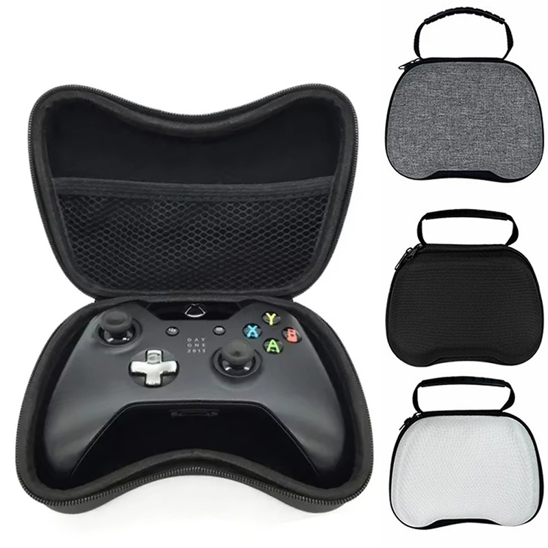 Retro Gaming System - กระเป๋าใส่เครื่องเล่นเกมแบบพกพา กล่องป้องกันแบบย้อนยุค พร้อมกระเป๋าตาข่ายสำหรับจัดเก็บและพกพา PS5 PS4 Xbox