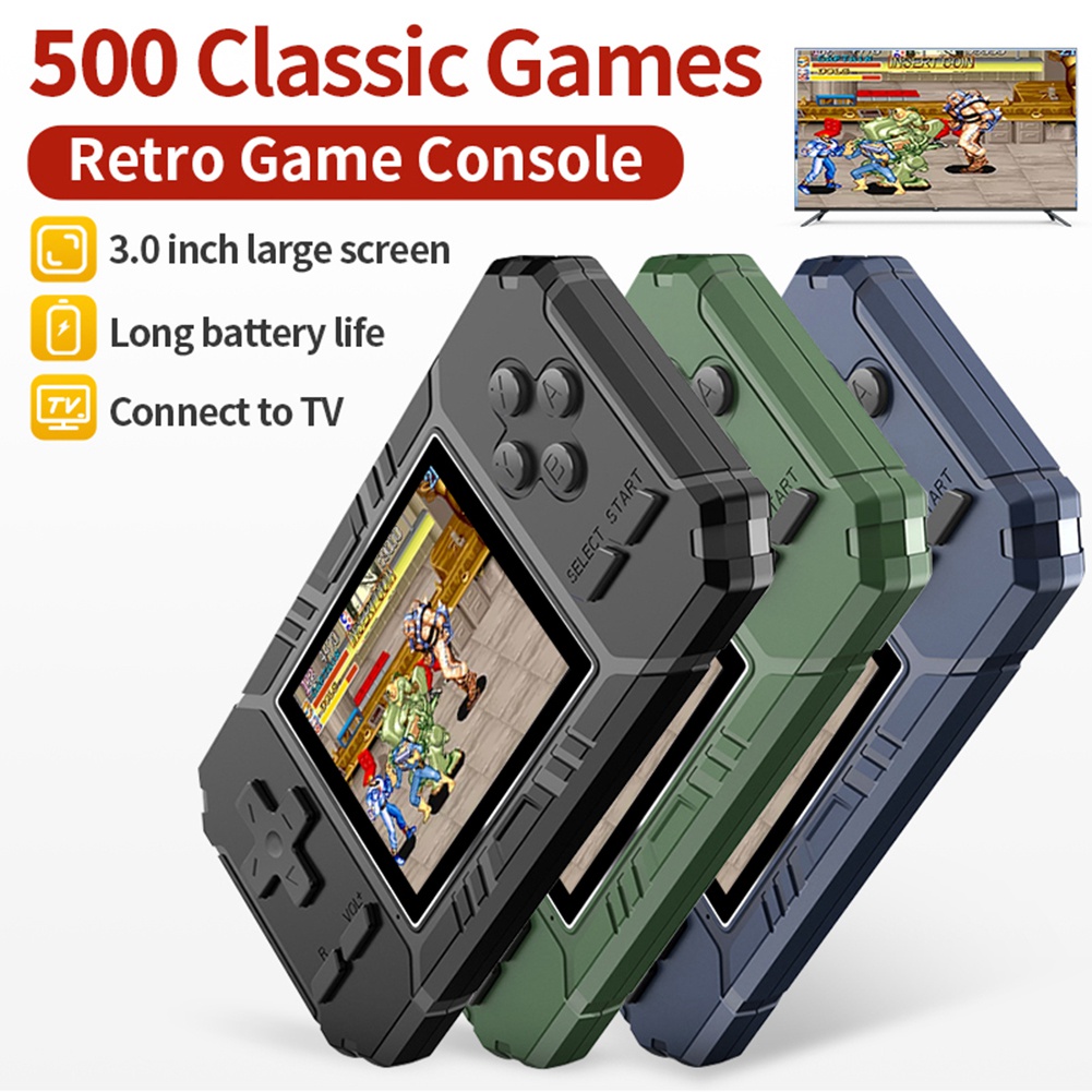 Retro Gaming System - ยอดเยี่ยม! Retro แบบพกพา Mini คอนโซลเกมมือถือ 8