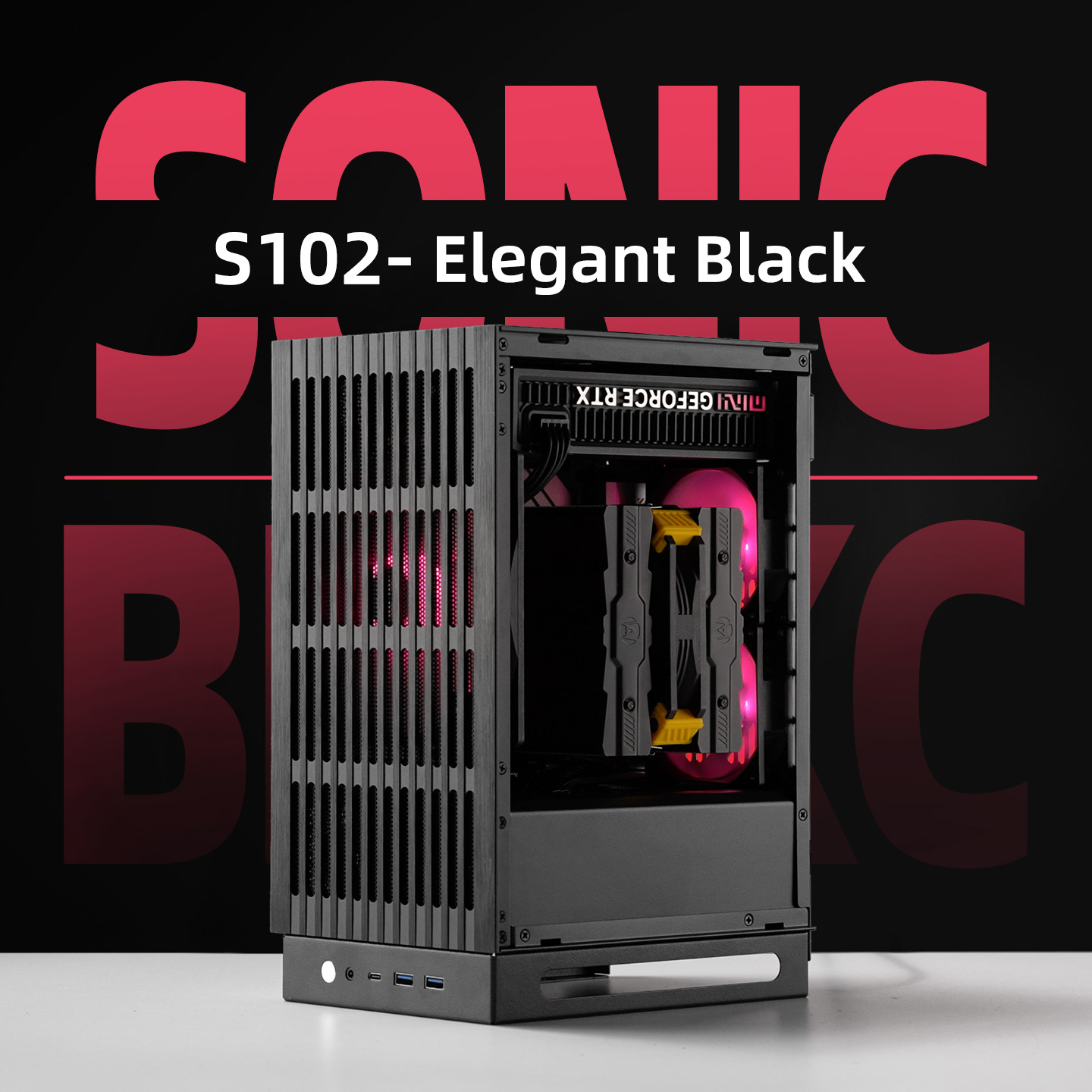 Retro Gaming Pc Case - เคสคอมพิวเตอร์ ITX รุ่นใหม่ Mechanic Master S102