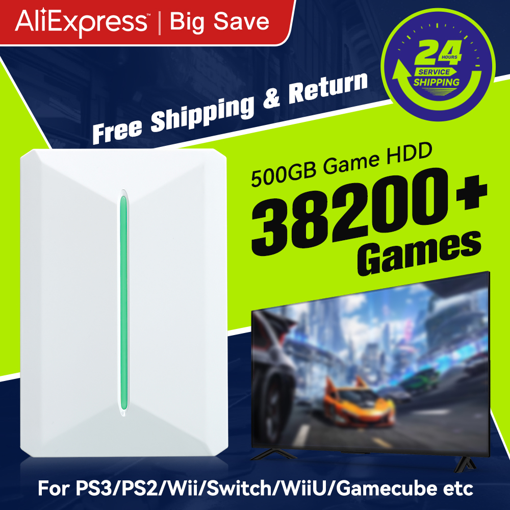 Retro Gaming Kiosk - Retrobat & playnite คอนโซลเกมย้อนยุค500GB สำหรับ PS3/PS2/SWITCH/wi/wi/laptop