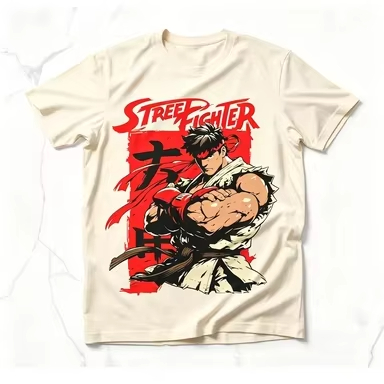 เสื้อยืดผู้ชายลาย Ryu จาก Stre - Retro Gaming Shops บทวิจารณ์และราคา