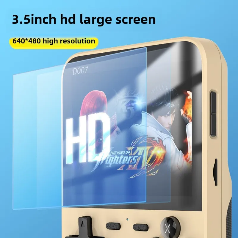 D007 คอนโซลวิดีโอเกมแบบพกพา 3. - Retro Gaming System บทวิจารณ์และราคา