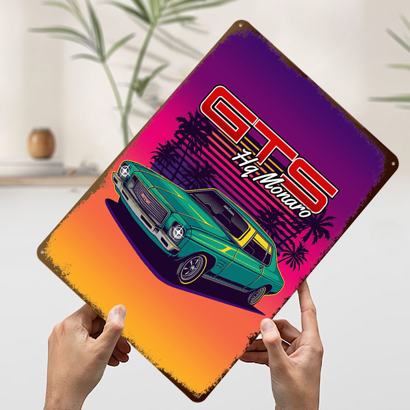 โปสเตอร์โลหะรถยนต์ HQ Monaro G - Retro Gaming At บทวิจารณ์และราคา