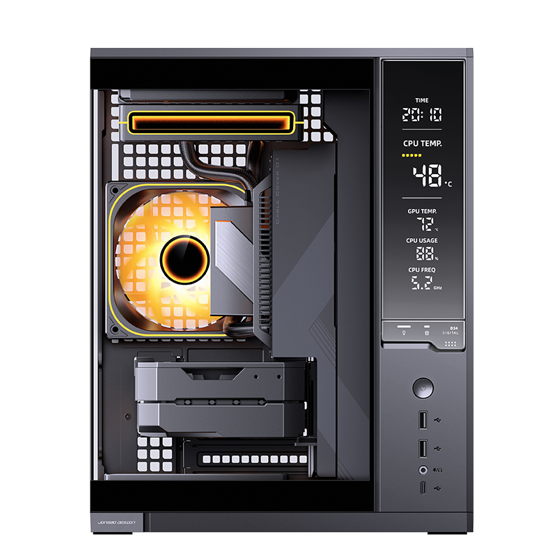 เคสคอมพิวเตอร์ JONSBO D34 M-AT - Retro Gaming Pc Case บทวิจารณ์และราคา