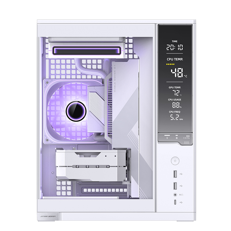 เคสคอมพิวเตอร์ JONSBO D34 M-AT - Retro Gaming Pc Case บทวิจารณ์และราคา