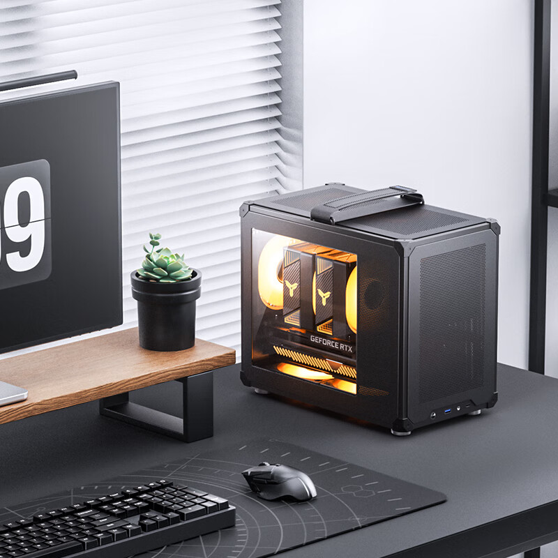 เคส JONSBO C6 MAX Mesh Handle  - Retro Gaming Pc Case บทวิจารณ์และราคา