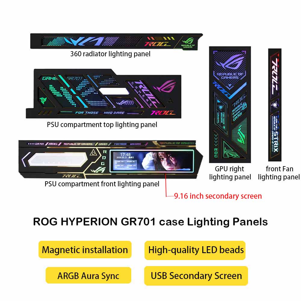 สำหรับเคส ROG Strix HYPERION G - Retro Gaming Pc Case บทวิจารณ์และราคา