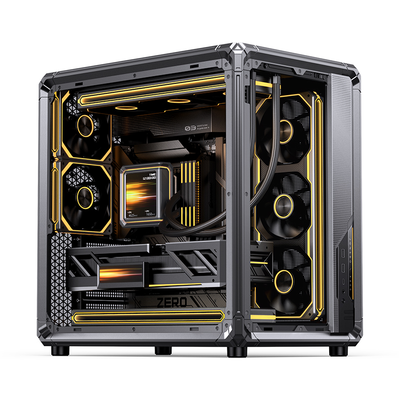 เคสคอมพิวเตอร์ JONSBO X400 Sea - Retro Gaming Pc Case บทวิจารณ์และราคา