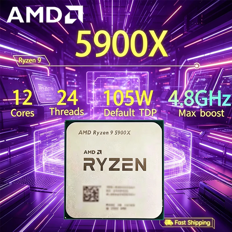 AMD Ryzen 9 5900X R9 5900X 3.7 - Amd Cpu Ryzen 9 บทวิจารณ์และราคา