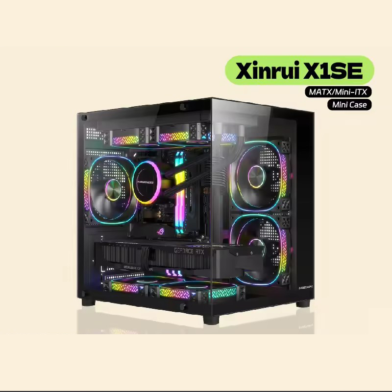 เคสคอมพิวเตอร์ G-PARTNERS Xinr - Retro Gaming Pc Case บทวิจารณ์และราคา